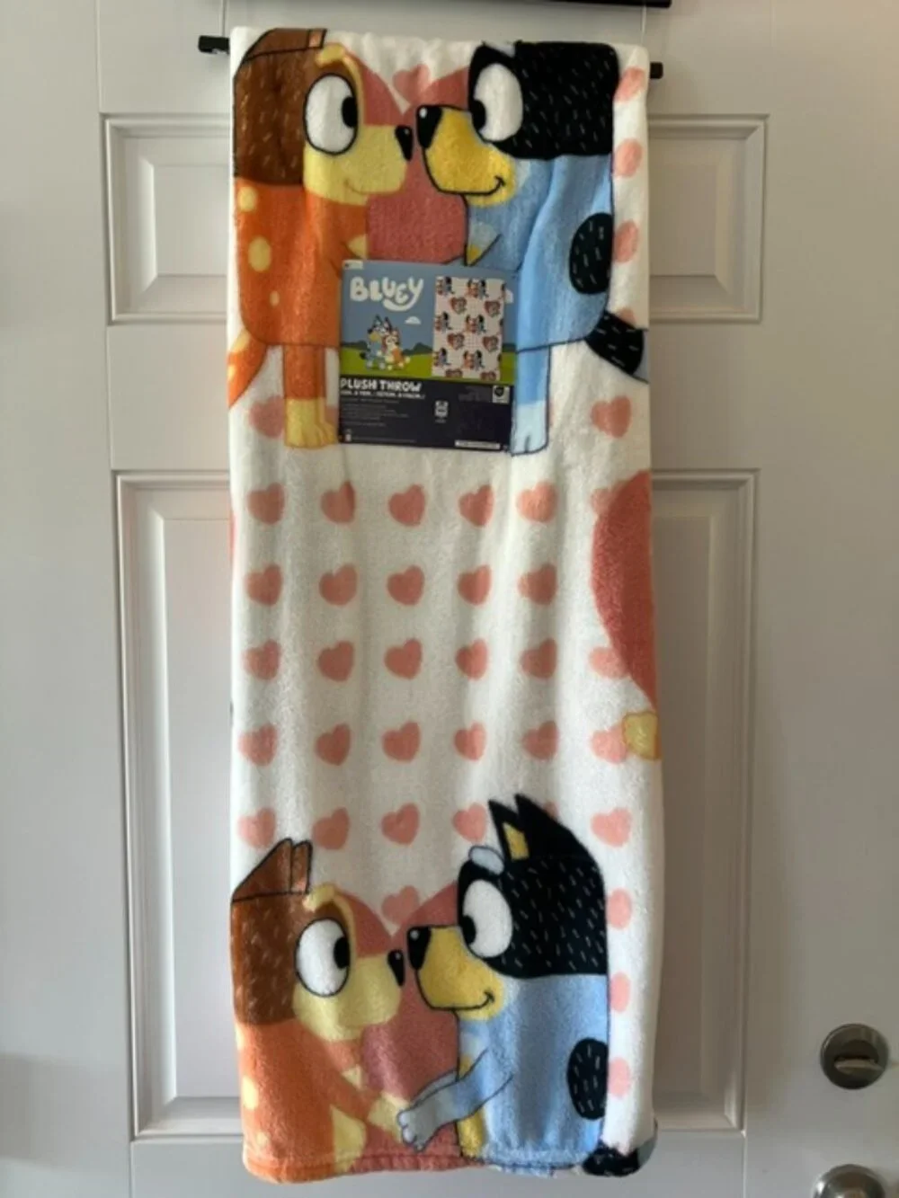 BLUEY VALENTINE BLANKET
